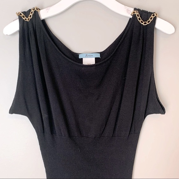 Marciano size S black knit top - Picture 1 of 7
